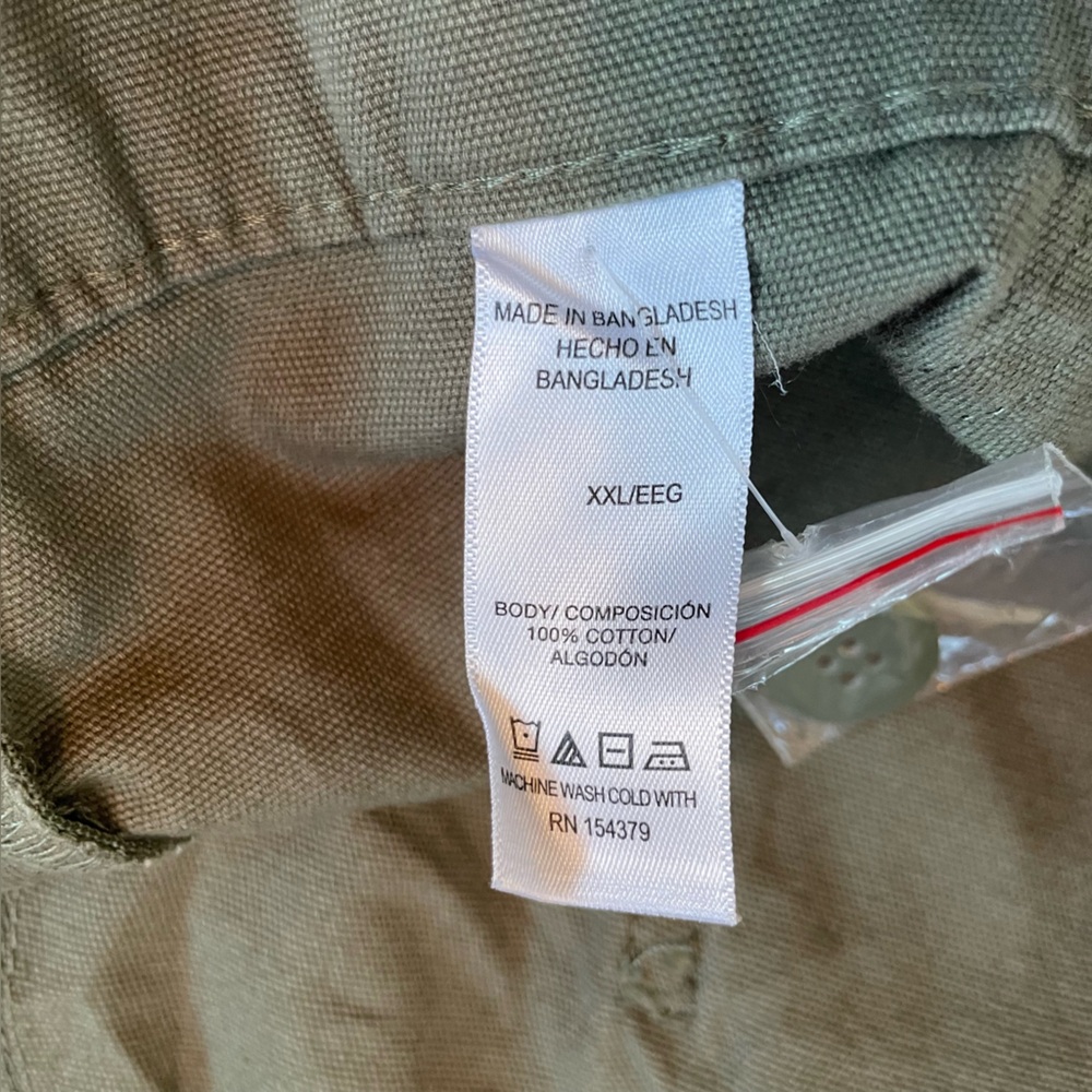 Aeropostale Mid Rise Utility Cargo Pants 100% Cotton Relaxed Fit - Picture 9 of 15